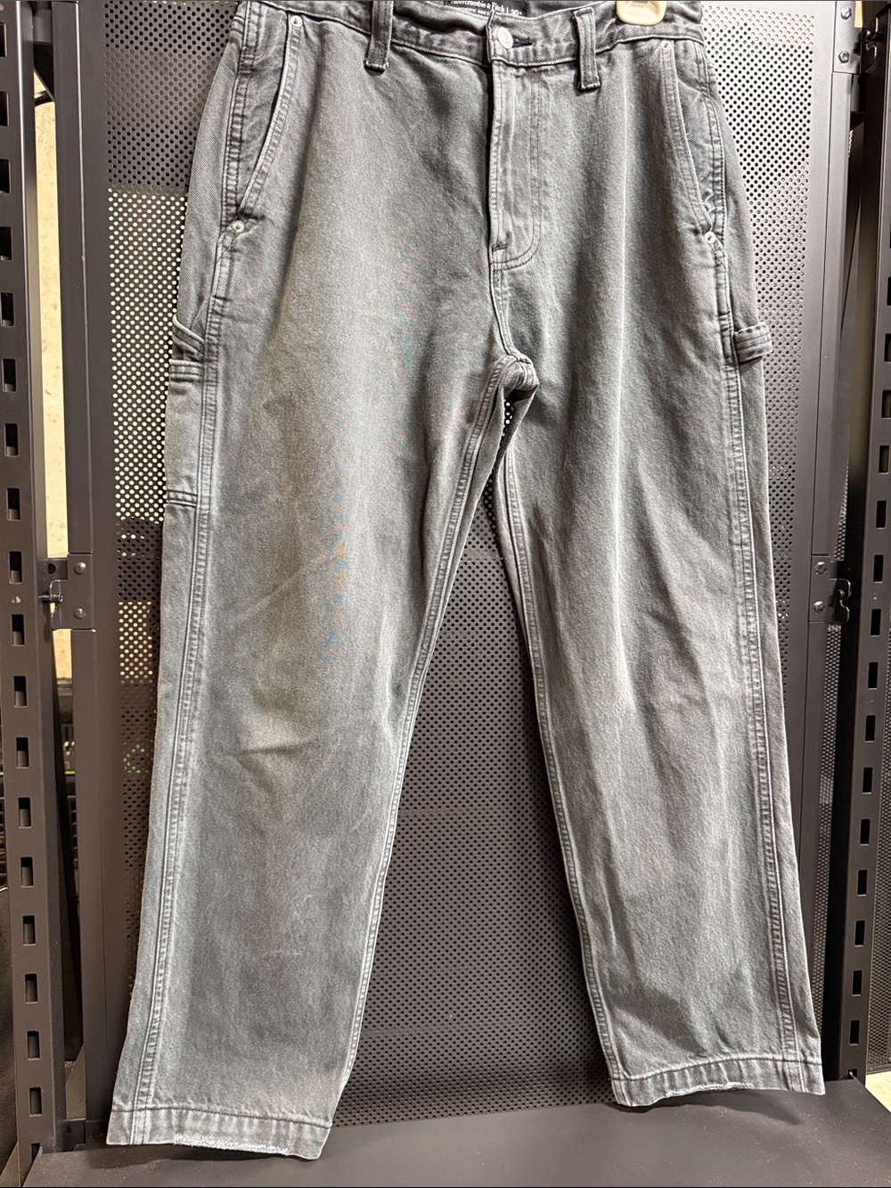 Abercrombie & Fitch Carpenter-Style Denim Pants